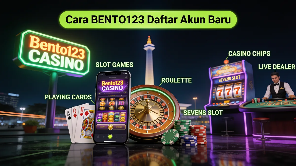 Cara BENTO123 Daftar Akun Baru: panduan bento123 untuk pemain di Indonesia